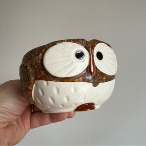 Owl Kotobuki Japanese Tea Cup Soup Mug Ceramic Kizeto Lucky Fukuro Made in Japan